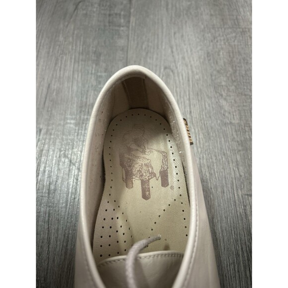 SAS Size 8.5 Women’s SIESTA BONE LEATHER Cream/Ivory Handsewn In USA Lace Up - Picture 11 of 12